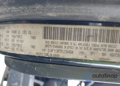 1995 Jeep Wrangler / Yj S/Rio Grande from USA, damaged, VIN 1J4FY19P0SP258399